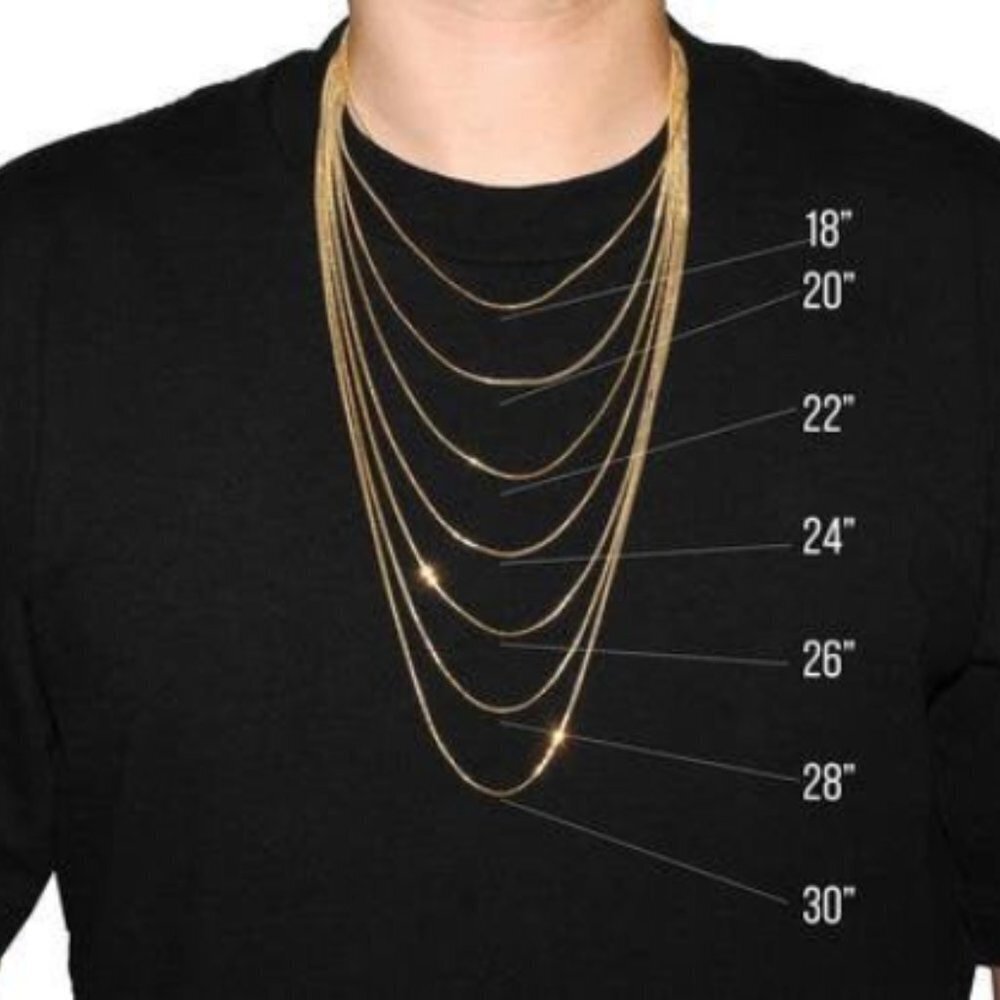 3MM Stainless Steel Rope Chain Necklace - Picture 2 of 3